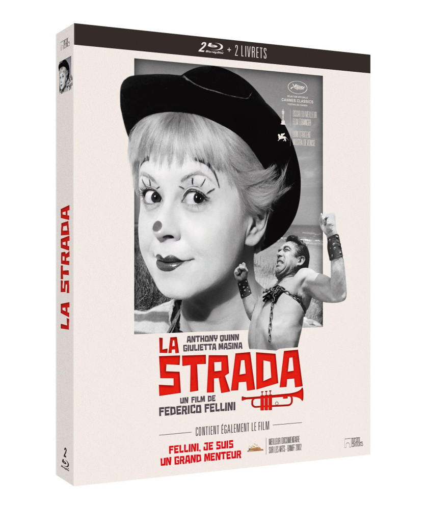 LA STRADA - 2 BLU-RAY + 2 LIVRETS