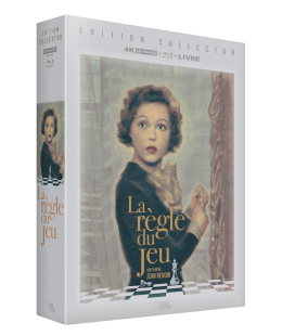 LA REGLE DU JEU - COFFRET 1 UHD  + 2 BLU-RAY + 1 LIVRE